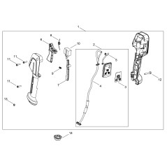 ORIGINAL ECHO ECRV452002010 TORSION SPRING | NewgardenParts.com