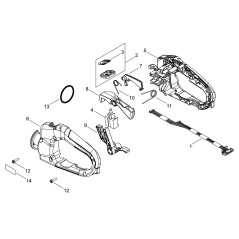 ORIGINAL ECHO ECRV452002060 TORSIONSFEDER