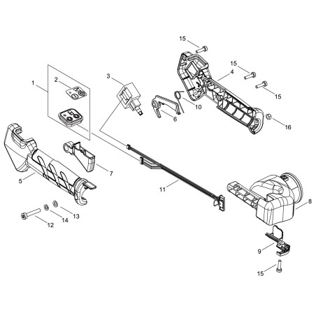 ORIGINAL ECHO RETURN SPRING ECRV452002110 | NewgardenParts.com