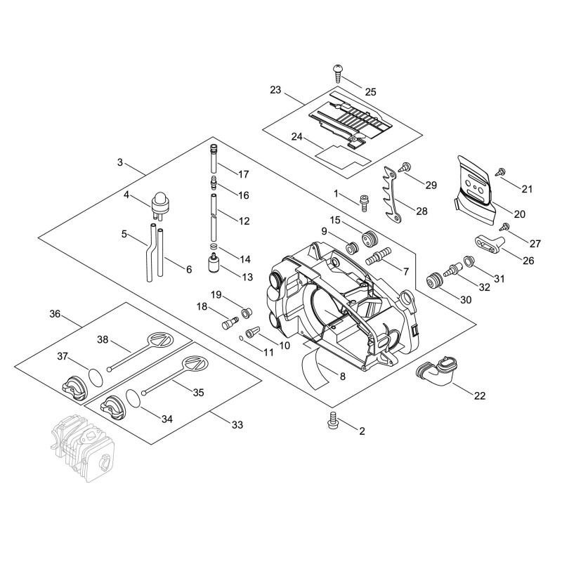 TUBO DE ECO ORIGINAL 2.4*5*75 ECRV471001291