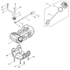 ORIGINAL ECHO TUBE 3*6*95 ECRV471003321 | NewgardenParts.com