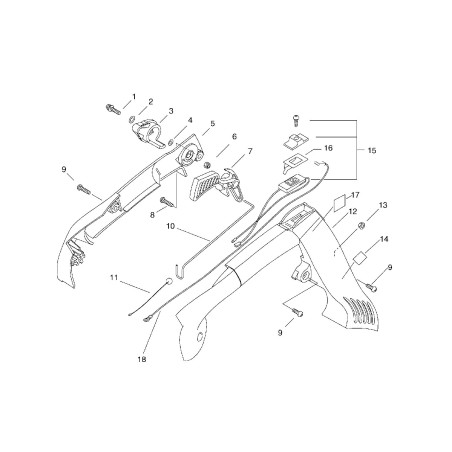 ORIGINAL ECHO GROUND CABLE ECRV485000830 | NewgardenParts.com