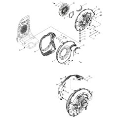 CAVO MASSA ECRV485003600 ORIGINALE ECHO
