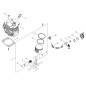 ECHO GENUINE CONNECTING ROD BEARING ECRV557000080