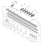 KOMPLETTE KLINGE FÜR DHC2800R ECRX041000820 ORIGINAL ECHO