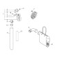ETICHETTA ECRX502000060 ORIGINALE ECHO