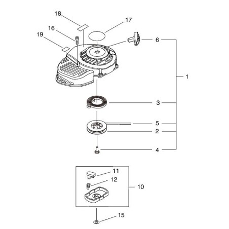 ORIGINAL ECHO LABEL ECRX502000890 | NewgardenParts.com