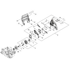 ORIGINAL ECHO LABEL ECRX502001050 | NewgardenParts.com