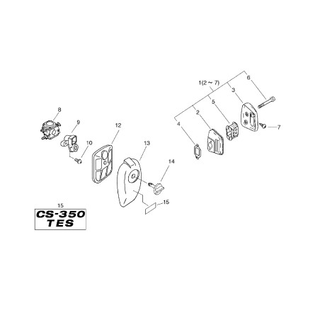 ORIGINAL ECHO LABEL ECRX503006190 | NewgardenParts.com