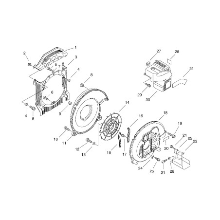 ORIGINAL ECHO LABEL ECRX503007441 | NewgardenParts.com