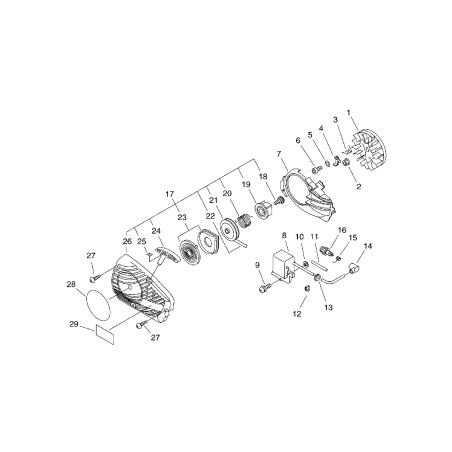 ORIGINAL ECHO LABEL ECRX503007640 | NewgardenParts.com