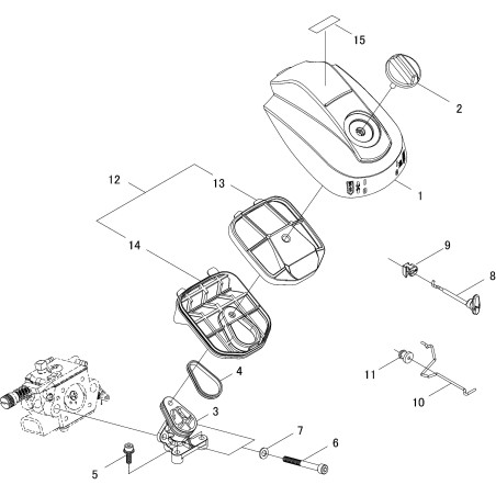 ORIGINAL ECHO LABEL ECRX503010910 | NewgardenParts.com