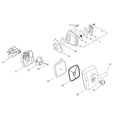 ORIGINAL ECHO LABEL ECRX503012640 | NewgardenParts.com