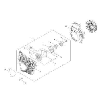 ORIGINAL ECHO LABEL ECRX503014430 | NewgardenParts.com