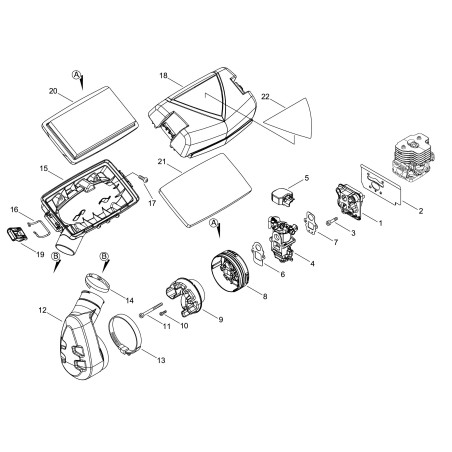 ORIGINAL ECHO LABEL ECRX503015360 | NewgardenParts.com