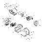 ETICHETTA ECRX503017010 ORIGINALE ECHO