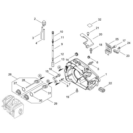 ORIGINAL ECHO LABEL ECRX505002441 | NewgardenParts.com