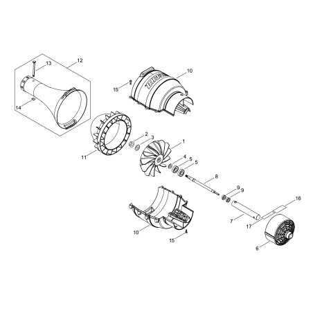 ORIGINAL ECHO LABEL ECRX505009970 | NewgardenParts.com