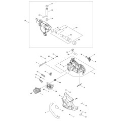 ETICHETTA ECRX543006410 ORIGINALE ECHO