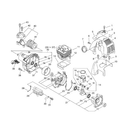 ORIGINAL ECHO LABEL ECRX547000880 | NewgardenParts.com