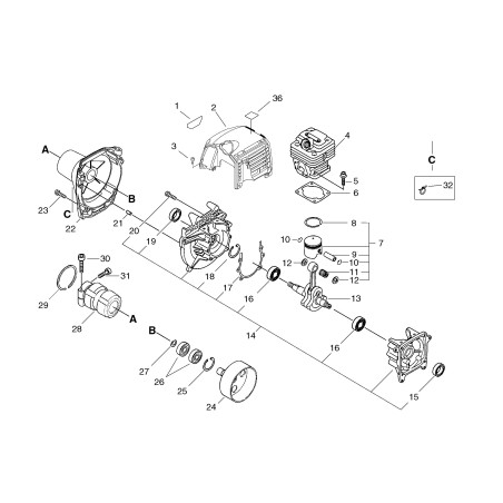 ETIQUETA ORIGINAL DE ECO ECRX547002110 | NewgardenParts.com