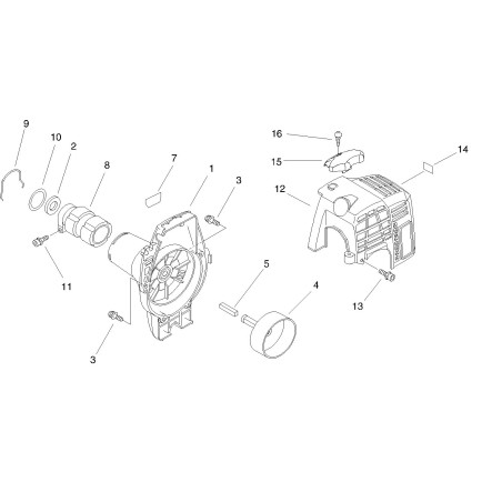 ORIGINAL ECHO LABEL ECRX547002310 | NewgardenParts.com