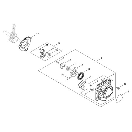 ORIGINAL ECHO LABEL ECRX547003730 | NewgardenParts.com