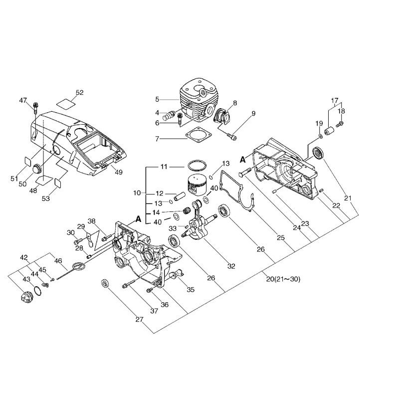 ORIGINAL ECHO PIN SPACER ECR10001418430