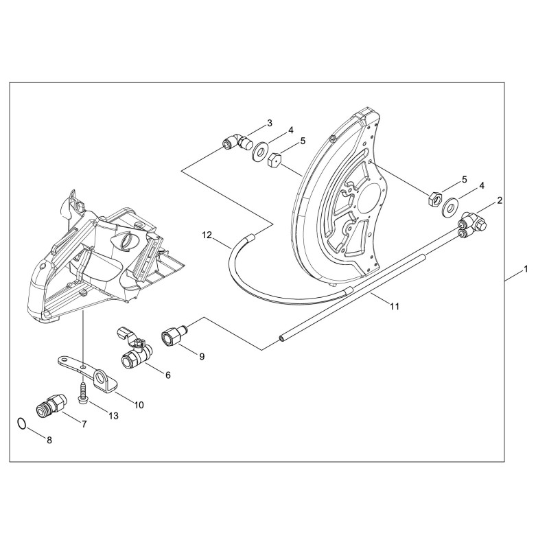 ORIGINAL ECHO WASHER ECR10014600310