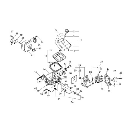 AMORTISSEUR ECHO ORIGINAL ECR10090519830 | NewgardenParts.com