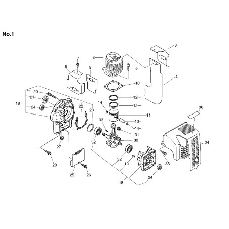 ORIGINAL ECHO CYLINDER SEAL ECR10101006211 | NewgardenParts.com