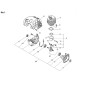 Cylindre pour SHR4100/HC1000/GT2103 ECR10101148730 d'origine Echo