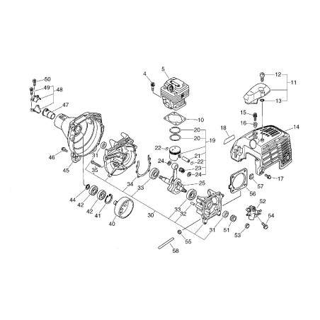 ORIGINAL ECHO FAN COVER ECR10151155430 | NewgardenParts.com