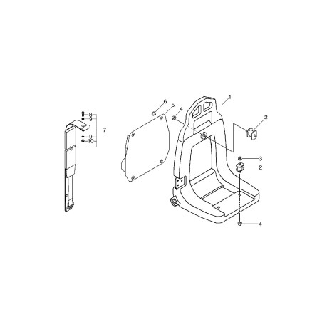 AMORTISSEUR ECHO ORIGINAL ECR10491011410 | NewgardenParts.com
