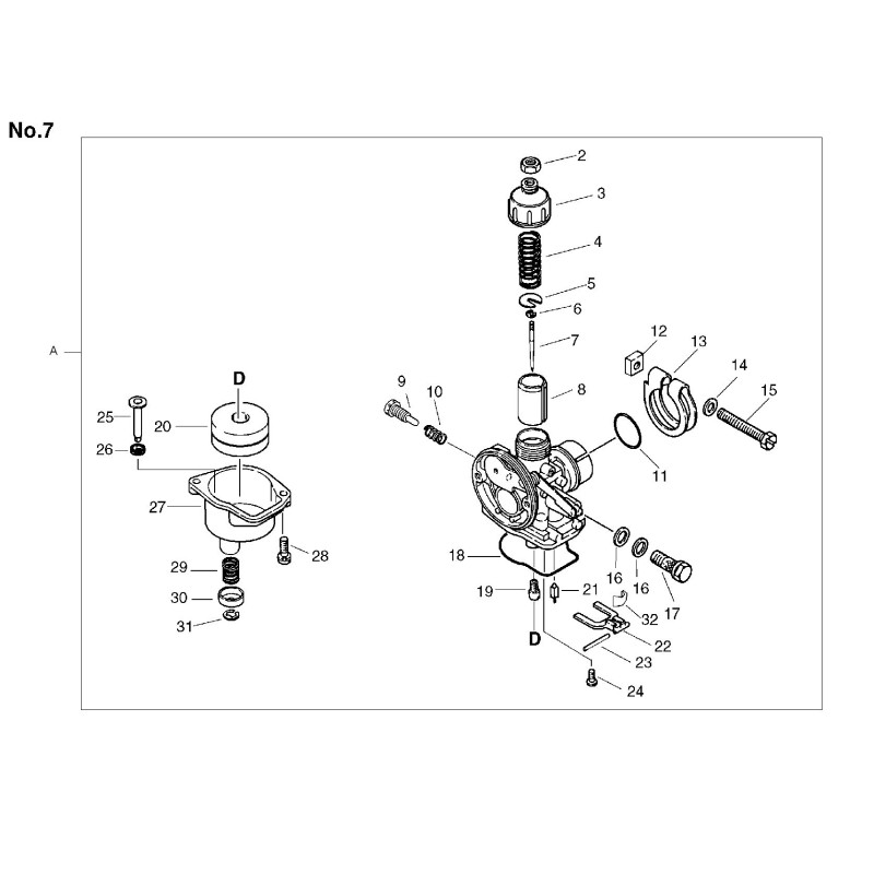 ORIGINAL ECHO BESCHLEUNIGUNGSFEDER ECR12011401820