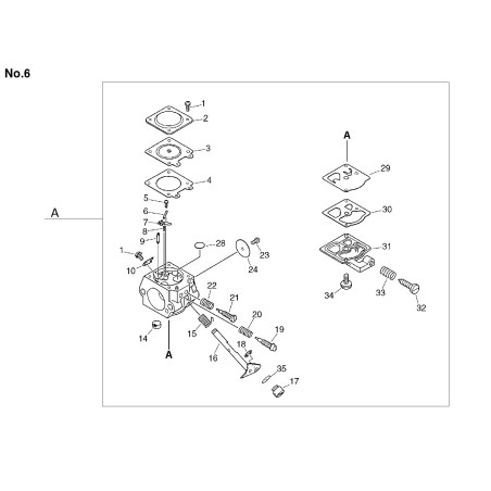 ORIGINAL ECHO RETURN SPRING ECR12311347530 | NewgardenParts.com