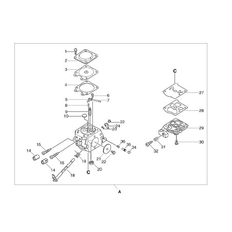 ECHO ACCELERATOR THROTTLE ECR12311605230 ORIGINAL | NewgardenParts.com