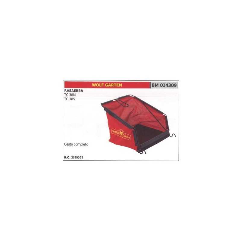 WOLF GARTEN panier pour tondeuse TC 38M 38S 014309