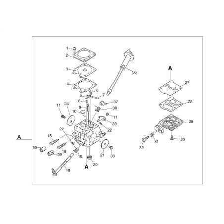 ORIGINAL ECHO MAXIMUM ADJUSTMENT SCREW ECR12312052131 | NewgardenParts.com