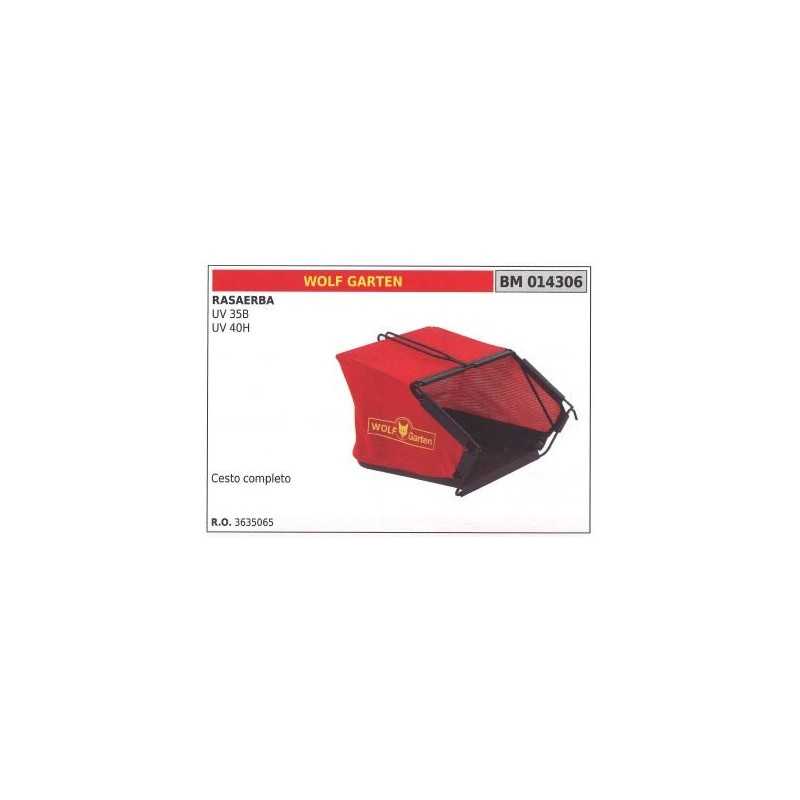 WOLF GARTEN UV 35B 40H lawn mower mower basket 014306