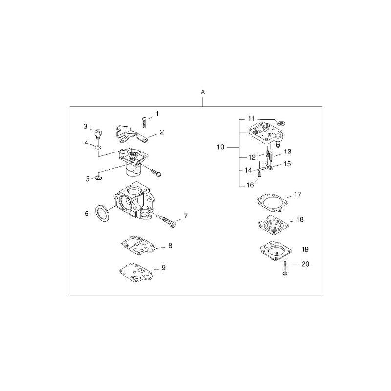 ORIGINAL ECHO MEMBRANE DICHTUNG ECR12314027230 ORIGINAL ECHO MEMBRANE DICHTUNG ECR12314027230
