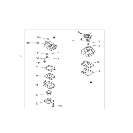 JET 37 ECR12318444330 ORIGINAL ECHO | NewgardenParts.com