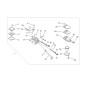 ACCÉLÉRATEUR ECHO, MANETTE DES GAZ ECR12531653130 ORIGINAL