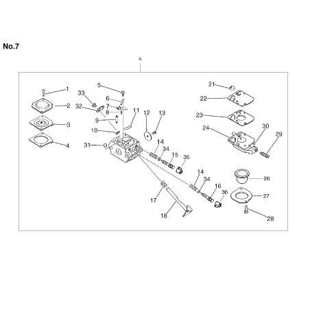 MEMBRANA C/DISCO ECR12534134530 ORIGINALE ECHO | NewgardenParts.com
