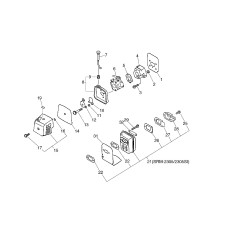 ORIGINAL ECHO LUFTFILTERSITZ ECR13030104560