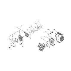 ORIGINAL ECHO AIR FILTER ECR13031013410 | NewgardenParts.com