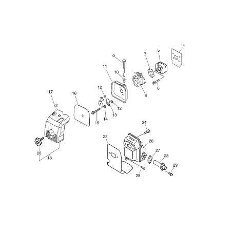 ORIGINAL ECHO AIR FILTER ECR13031051730 | NewgardenParts.com