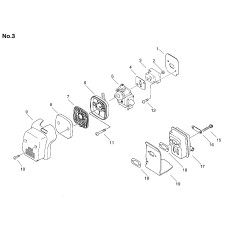 ORIGINAL ECHO LUFTFILTERGITTER ECR13031152830