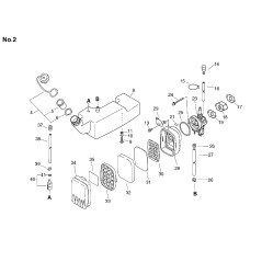 ORIGINAL ECHO AIR FILTER GRILLE ECR13031903710 | NewgardenParts.com