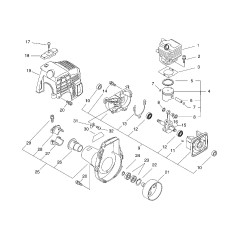 RACCORDO TUBO MISCELA ECR13211222031 ORIGINALE ECHO | NewgardenParts.com